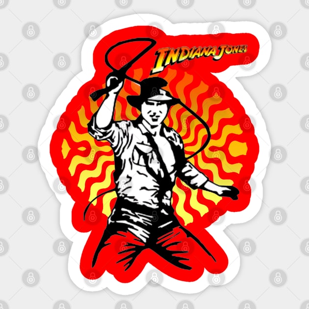 Raiders of the lost ark Sticker by DONIEART